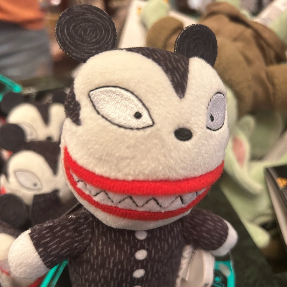 Disney Park Nightmare Before Christmas VAMPIRE SCARY TEDDY Shoulder Plush NWT